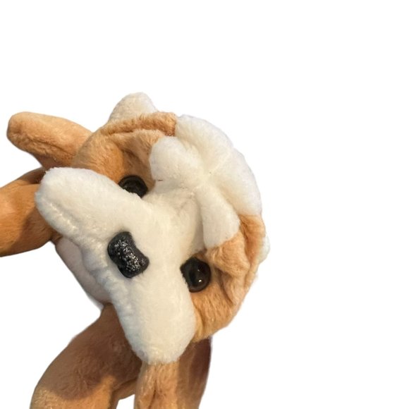 TY Doby Doberman Wrinkles Bulldog Bean Bag Stuffed Animal Plush Toys Puppy Set - Picture 3 of 8